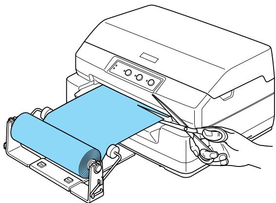 EPSON PLQ-20M - Retrait du papier rouleau - 1
