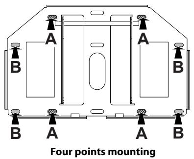 EPSON ELPMB24 - Installing the wall plate to the wall - 2