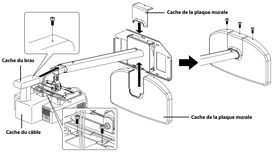 EPSON ELPMB24 - Fixation des caches de protection - 1