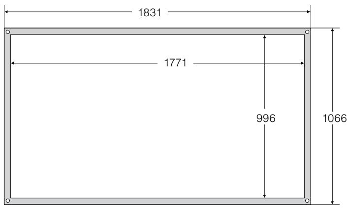 EPSON ELPSC21 - Dimensions (Unité: mm) - 1