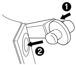 EPSON ELPSC21 - Bringen Sie die Leinwand an. - 2