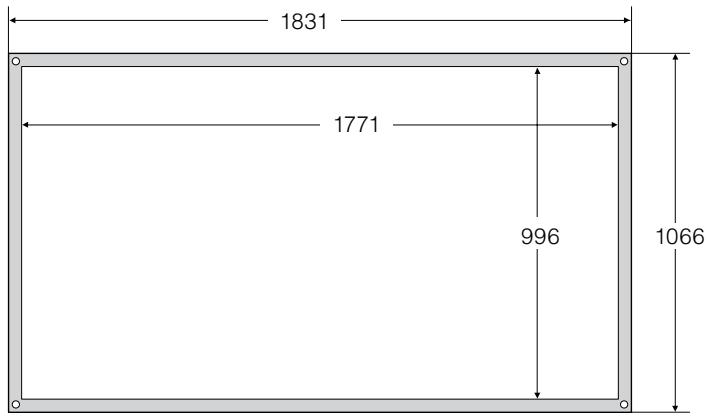 EPSON ELPSC21 - Dimensions (Unit: mm) - 1