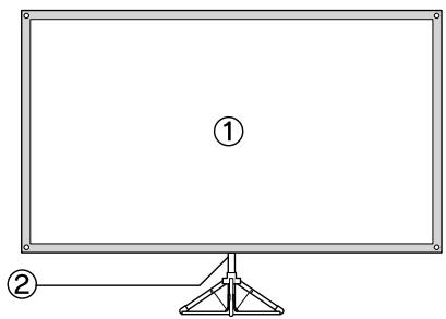 EPSON ELPSC21 - Teilebezeichnungen (Fertigzeichnung) - 1