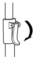 EPSON ELPSC21 - Adjust the height of the screen. - 2
