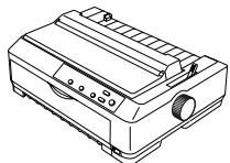 EPSON FX-890 - Desembalar a impressora - 1
