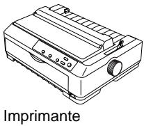 EPSON FX-890 - Déballage de l'imprimante - 1