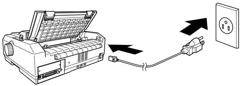 EPSON FX-890 - Conexión de la impresora - 1