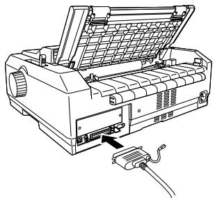 EPSON FX-890 - Collegamento della stampante - 1