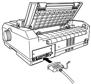 EPSON FX-890 - Printer aansluiten - 1