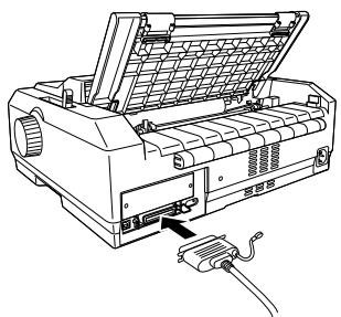 EPSON FX-890 - Connexion de l'imprimante - 1