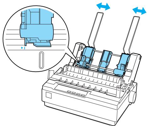 EPSON LX-300 II - Chargeur feuille à feuille - 1
