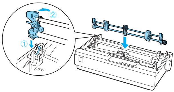 EPSON LX-300 II - Tracteur tirant - 2
