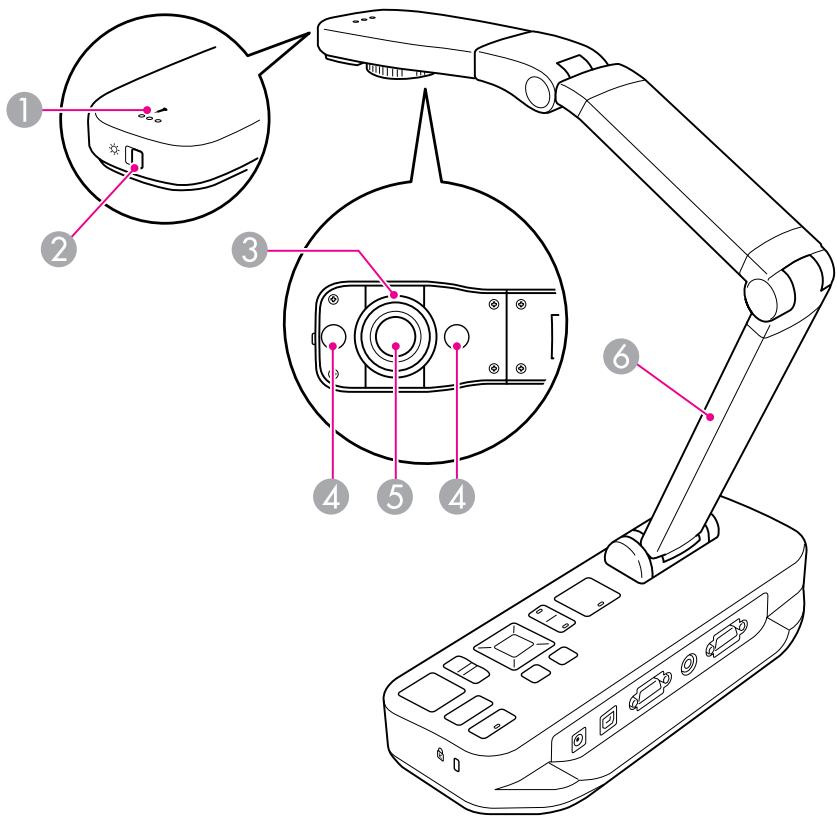 EPSON ELPDC11 - Tête de la Caméra - 1