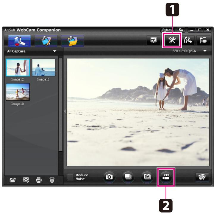 EPSON ELPDC11 - Cliquez sur le bouton Demarrer la chronocinématographie pour commencer à capturer des images. - 2