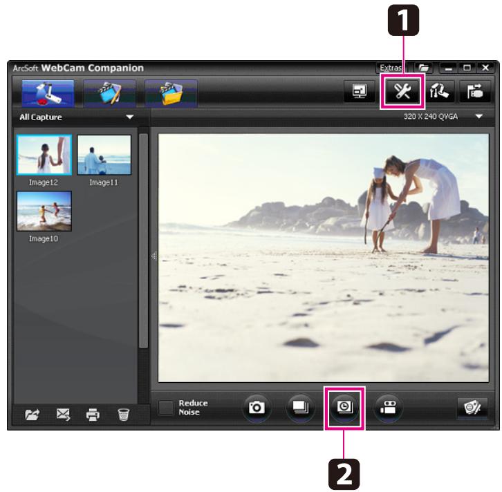 EPSON ELPDC11 - Cliquez sur le bouton Demarrer la chronocinématographie pour commencer à capturer des images. - 1