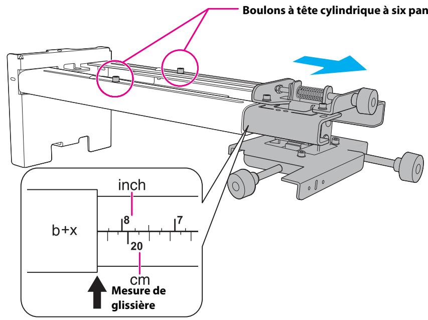 EPSON EB-485WI - Détérminer la distance de projection et retirer la glissière - 1