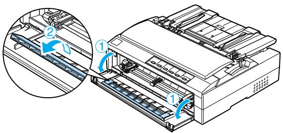 EPSON FX-1180 - Papier continu avec le tracteur poussant par l'avant - 1