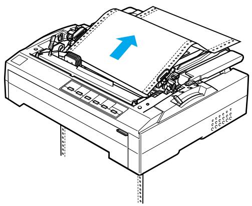 EPSON FX-880 - Fente d'introduction inférieure - 1