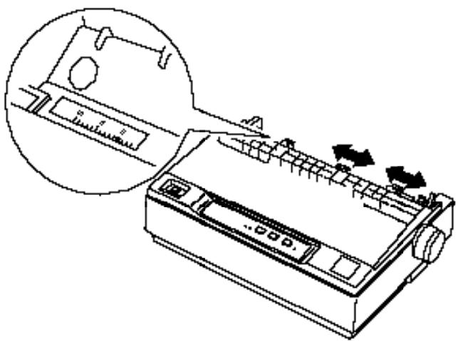 EPSON LQ-300 - Impression avec le tracteur poussant - 3