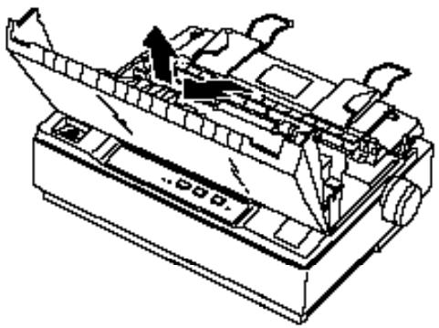 EPSON LQ-300 - Installation du ruban - 1
