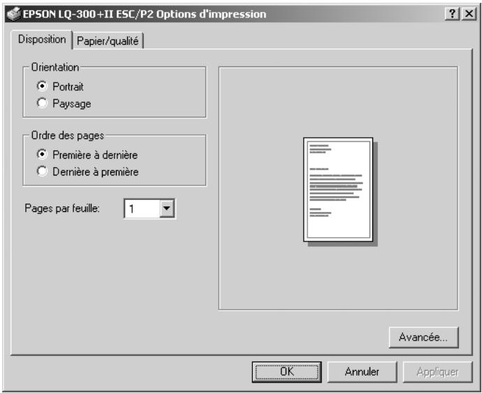 EPSON LQ-300 II - Remarque : - 1