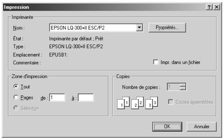 EPSON LQ-300 II - Remarque : - 1