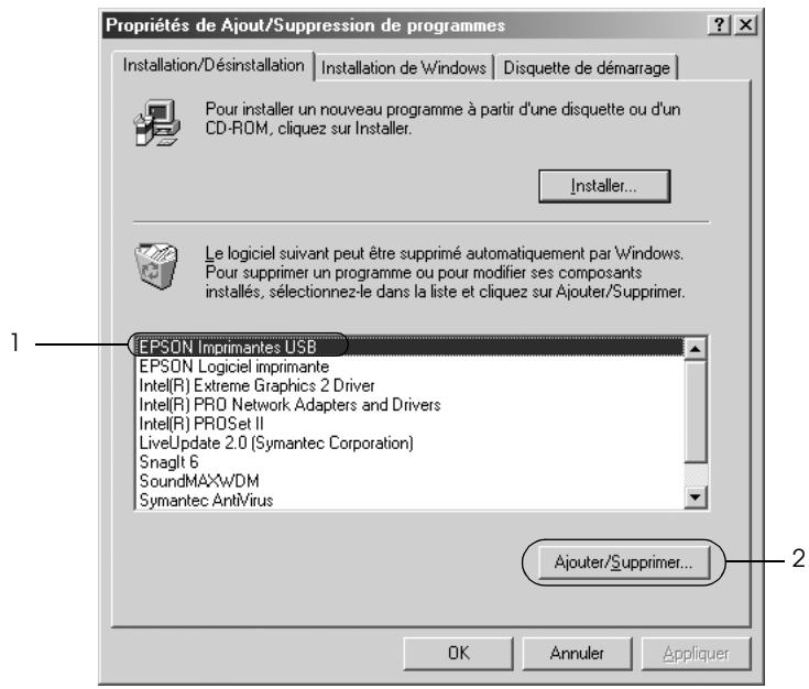 EPSON LQ-300 II - Remarque : - 1