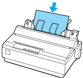 EPSON LQ-300 II - Chargement de feuilles simples - 3