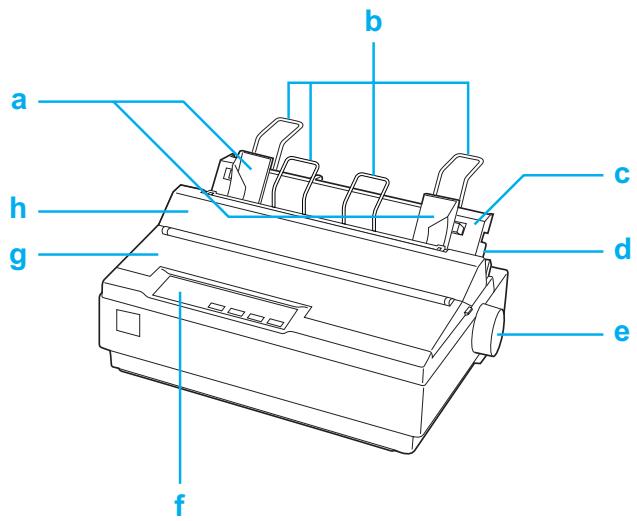 EPSON LQ-300 II - Pièces de l'imprimante - 1