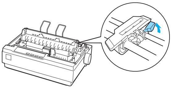 EPSON LQ-300 II - Impression avec le tracteur poussant - 2