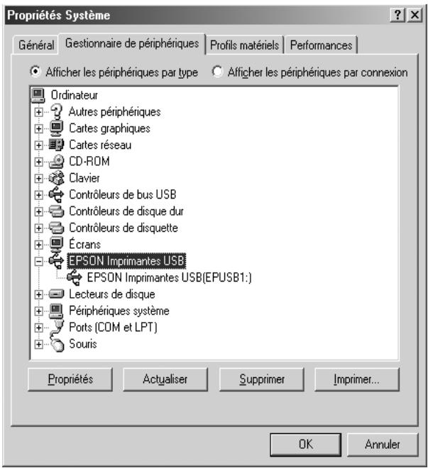 EPSON LX-1170 II - Correction des problèmes USB - 1