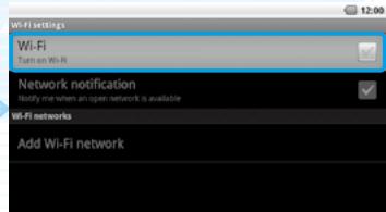 EPSON MOVERIO BT-100 - Enable wireless LAN, and then search for available networks. - 3
