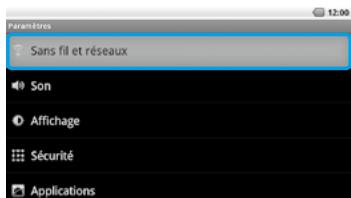 EPSON MOVERIO BT-100 - Activez le LAN sans fil, puis recherche les reseaux disponibles. - 1