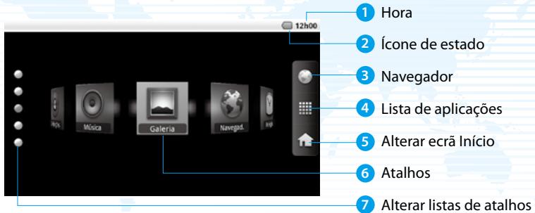 EPSON MOVERIO BT-100 - Icones do ecran Inicio - 1