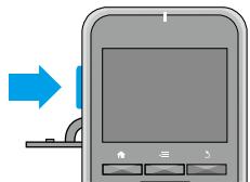 EPSON MOVERIO BT-100 - Removing the microSD card - 1