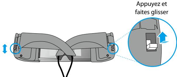 EPSON MOVERIO BT-100 - Ajustez les lunettes afin de pouvoir visualiser tout l'écran. - 5