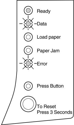 EPSON OPTRA E310 - Informations d'état de l'imprimante - 5