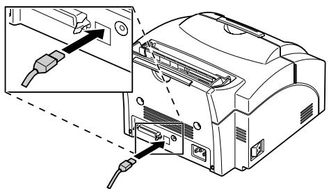 EPSON OPTRA E310 - Utilisation d'un câble USB - 1