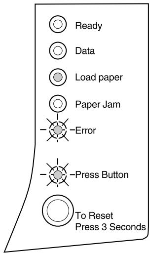 EPSON OPTRA E310 - Dépannage avancé - 1