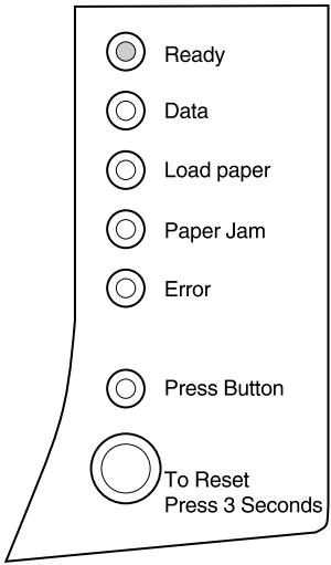 EPSON OPTRA E310 - Informations d'état de l'imprimante - 1