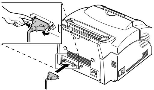 EPSON OPTRA E310 - Utilisation d'un câble d'interface parallèle - 1