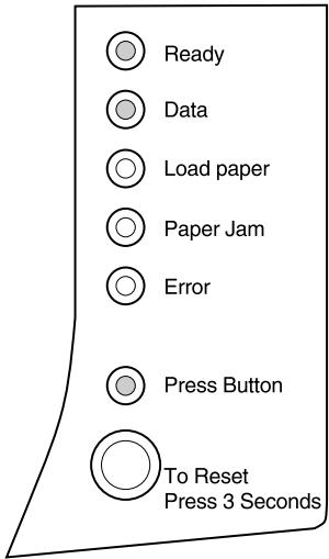 EPSON OPTRA E310 - Informations d'état de l'imprimante - 3