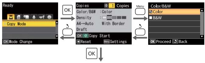 EPSON SC-T3000 - Opérations du menu - 2