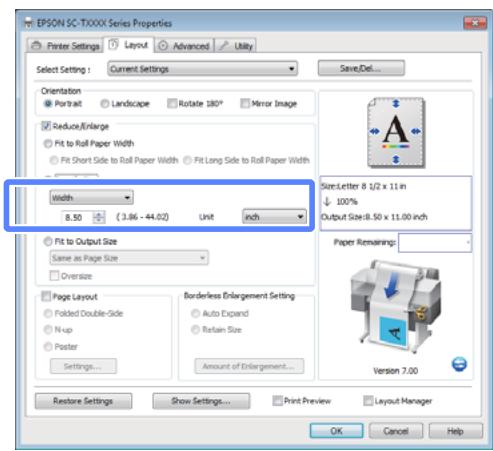 EPSON SC-T3000 - Configuration des paramètres dans Windows - 5