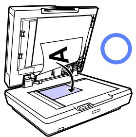 EPSON SC-T3000 - Positionnement de documents sur le scanner - 1