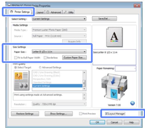 EPSON SC-T3000 - Configuration des procédures pour l'impression - 1