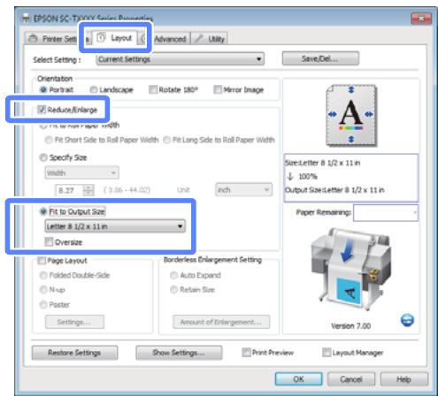 EPSON SC-T3000 - Configuration des paramètres dans Windows - 3