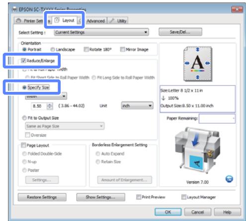 EPSON SC-T3000 - Configuration des paramètres dans Windows - 3