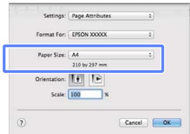 EPSON SC-T3000 - Configuration des paramètres sous Mac OS X - 3