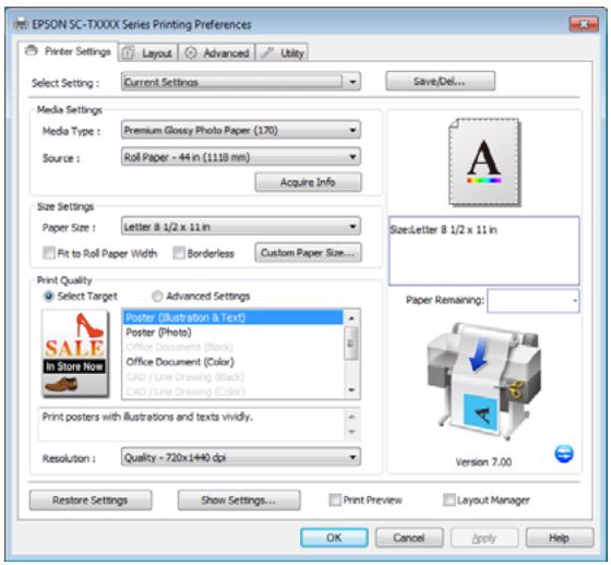EPSON SC-T5000 - Opérations de base - 2